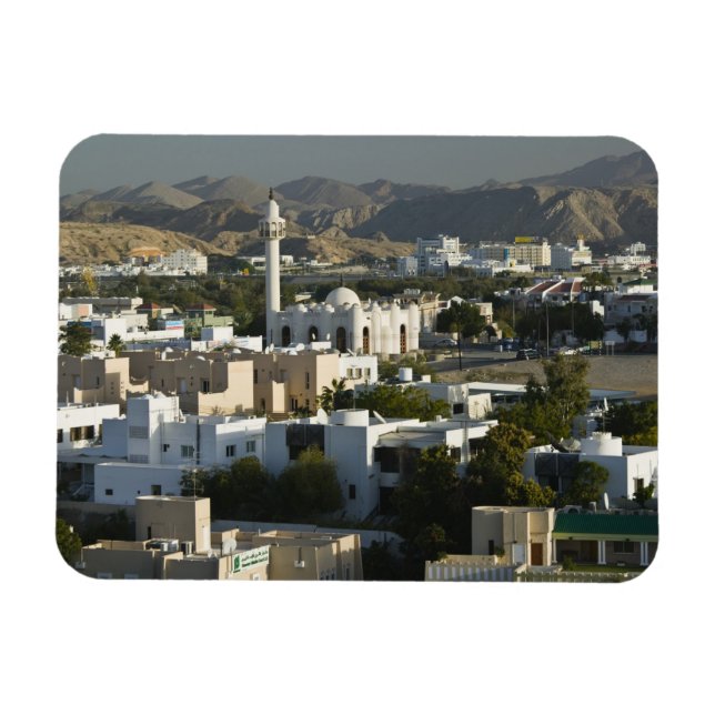 Magnet Flexible Oman, Mascate, Qurm. Bâtiments de la zone de Qurm  (Horizontal)