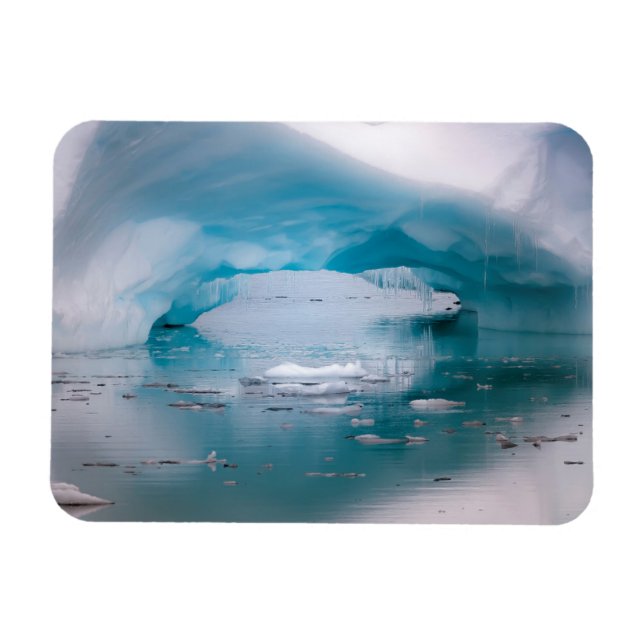Magnet Flexible Open Arch Iceberg | Antarctica (Horizontal)