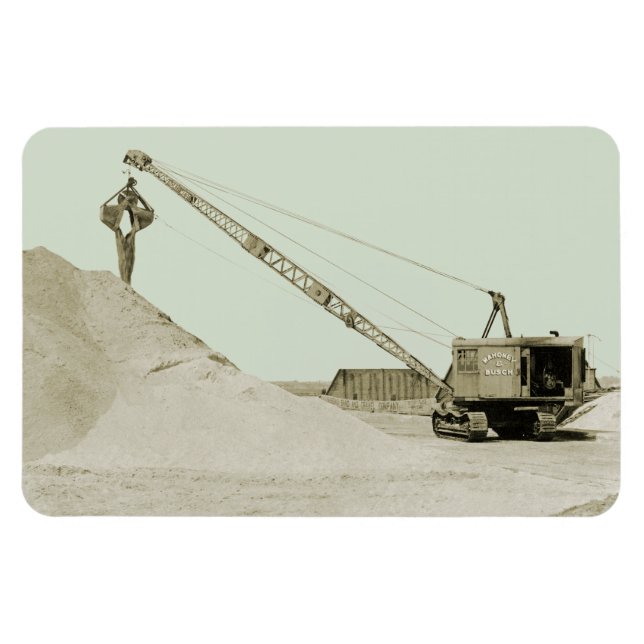 Magnet Flexible OPÉRATEUR DE CRANE NORTHWEST MODEL 104 CLAMSHELL o (Horizontal)