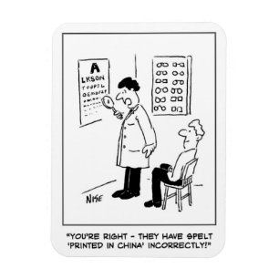 Magnet Flexible Opticien à l'oeil