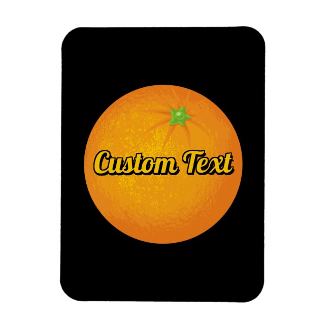 Magnet Flexible Orange (Vertical)