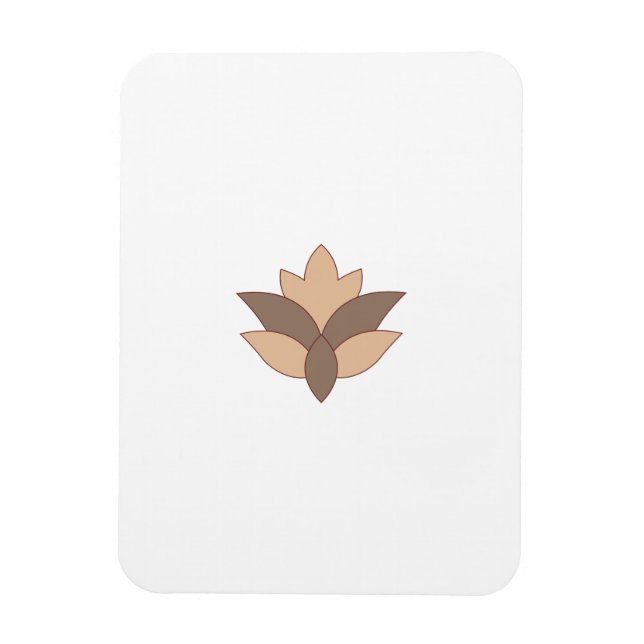 Magnet Flexible Orange rougeâtre (Vertical)