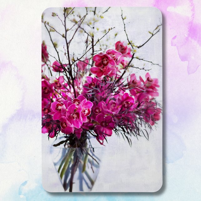 Magnet Flexible Orchidées violettes de tigre encore vie (Créateur téléchargé)