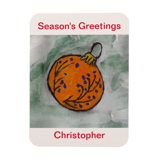 Magnet Flexible Ornement Arbre de Noël flexible (Vertical)