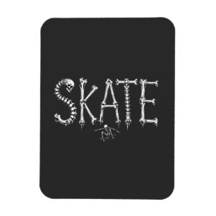 Magnet Flexible Os squelette de skate