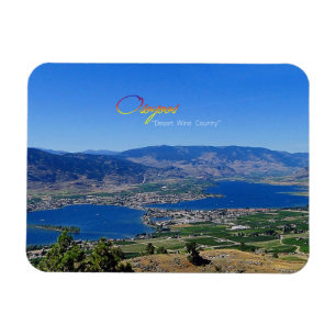 Magnet Flexible Osoyoos, Pays Du Vin Du Désert,