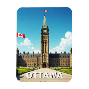 Magnet Flexible Ottawa Canada Voyages