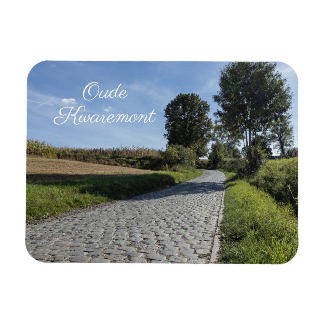 Magnet Flexible Oude Kwaremont, Ardennes flamandes, Belgique (Horizontal)