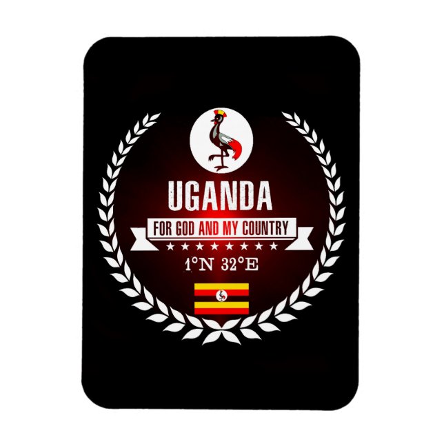 Magnet Flexible Ouganda (Vertical)