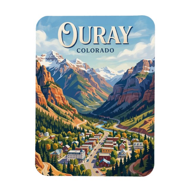 Magnet Flexible Ouray Colorado (Vertical)