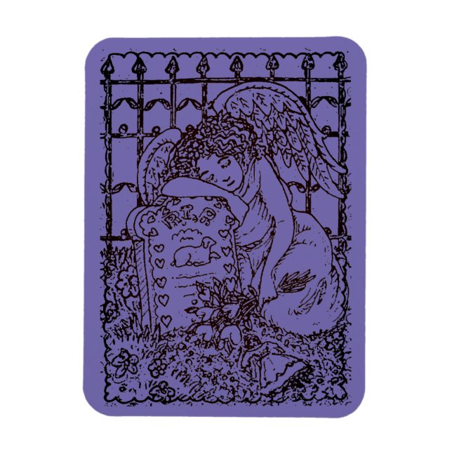 MAGNET FLEXIBLE OUVERTURE DE L'ANGE DE GUARDIAN, SYMPATHIE DU MOUR (Vertical)