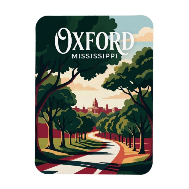 Magnet Flexible Oxford Mississippi (Vertical)