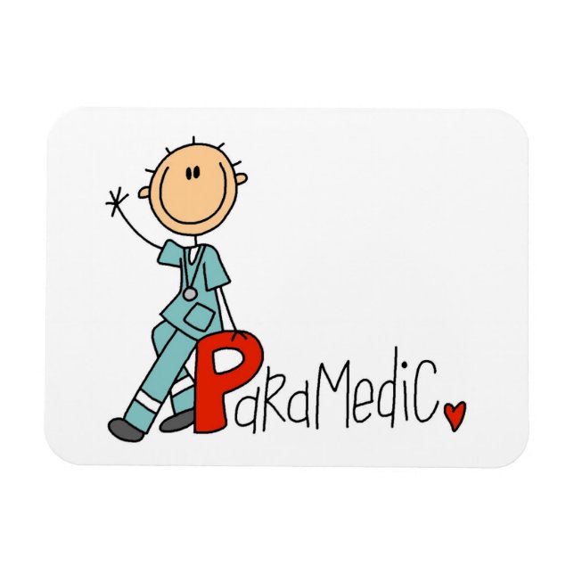 Magnet Flexible P est pour ambulancier (Horizontal)