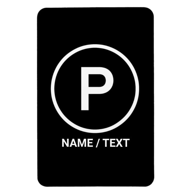 Magnet Flexible P pour régime Paleo naturel no grains maigre viand (Vertical)