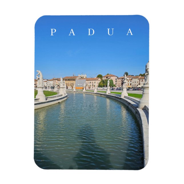 Magnet Flexible Padua Prato della Valle vue frigo aimant (Vertical)