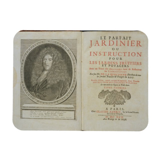 Magnet Flexible Page de titre et frontispice portrait de l'auteur (Horizontal)