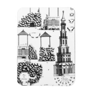Magnet Flexible Pagoda de Chanteloup, de 'DES Nouveaux Jard de