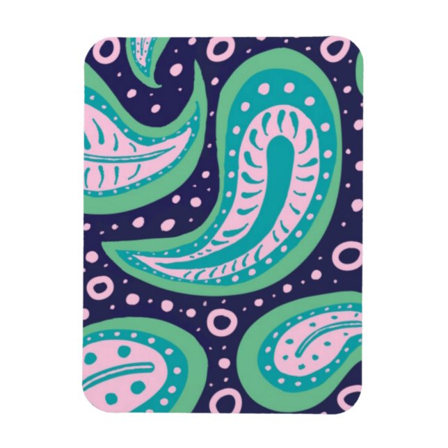 Magnet Flexible Paisley personnalisable (Vertical)
