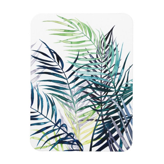 Magnet Flexible Palmiers Twilight - Feuilles tropicaux (Vertical)