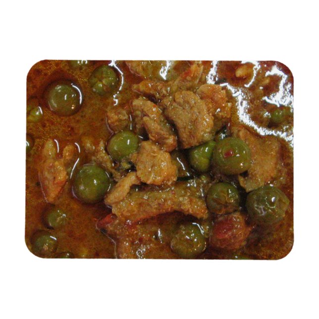 Magnet Flexible Panang Thai Curry [พ ะ แ น ง] ... Thaïlande (Horizontal)