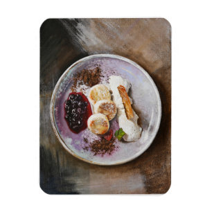Magnet Flexible Pancakes au fromage aux baies - Gourmandise
