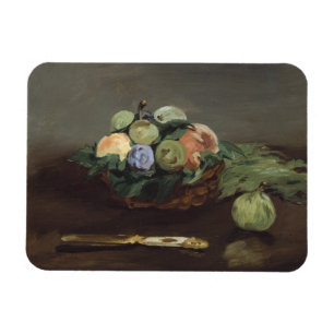 Magnet Flexible Panier de fruits d'Edouard Manet