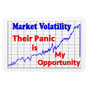 Magnet Flexible Panique du marché stock