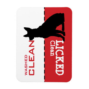Magnet Flexible Panneau aimanté pour lave-vaisselle pour chien de