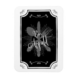 Magnet Flexible Panneau de cuisine antique - Bon Appetit