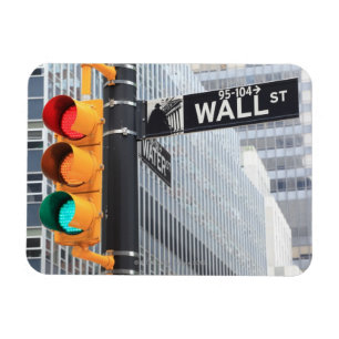 Magnet Flexible Panneau de signalisation lumineuse et Wall Street