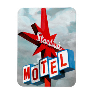 Magnet Flexible Panneau du Motel Stardust