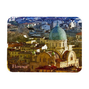 Magnet Flexible Panorama de Florence, Italie