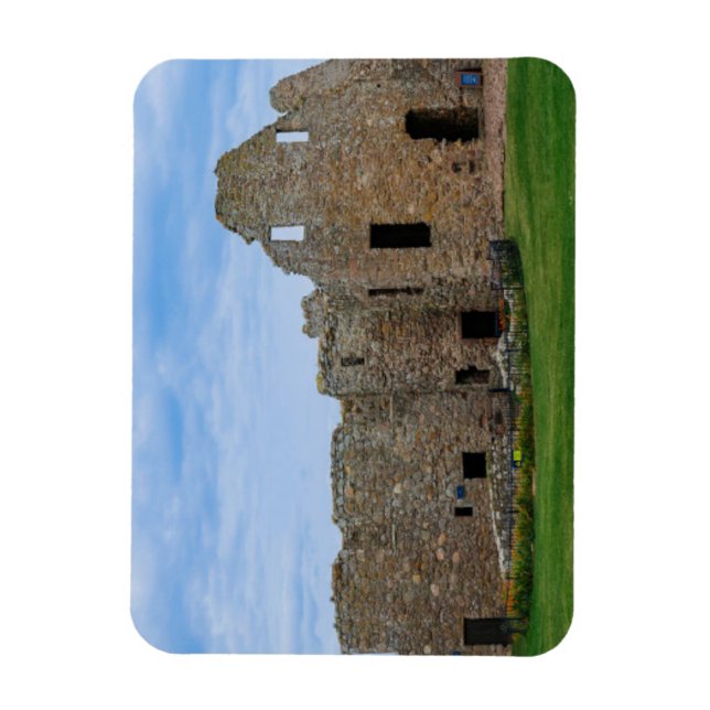 Magnet Flexible Panorama du château de Dunnottar à Aberdeenshire,  (Vertical)