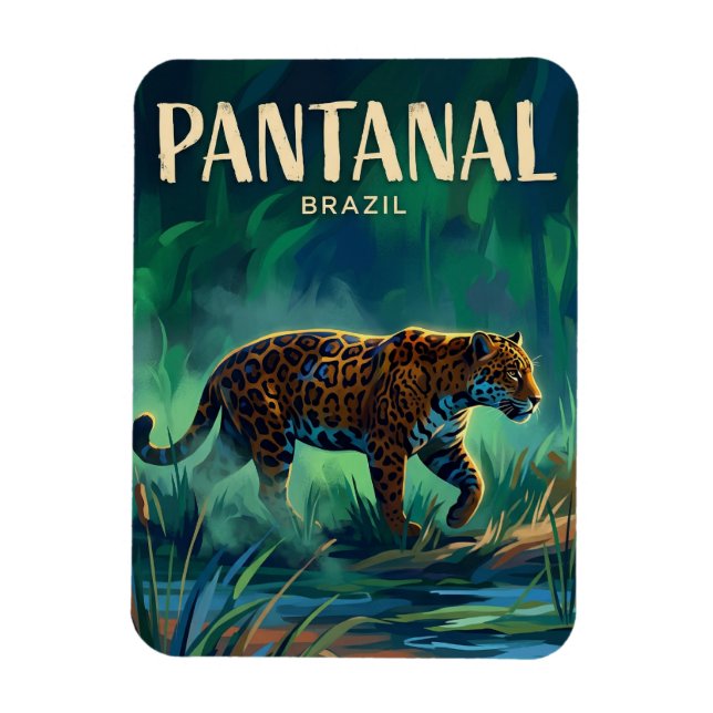 Magnet Flexible Pantanal Brésil (Vertical)