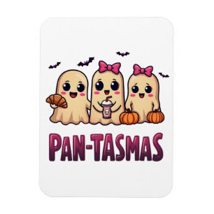 Magnet Flexible Pantasmas Funny Fantôme Super Retro Halloween