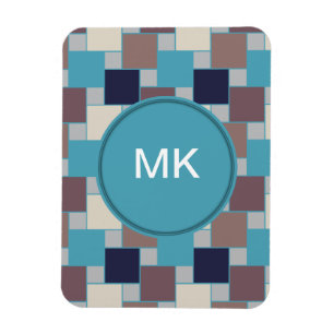 Magnet Flexible Paon sur la plage