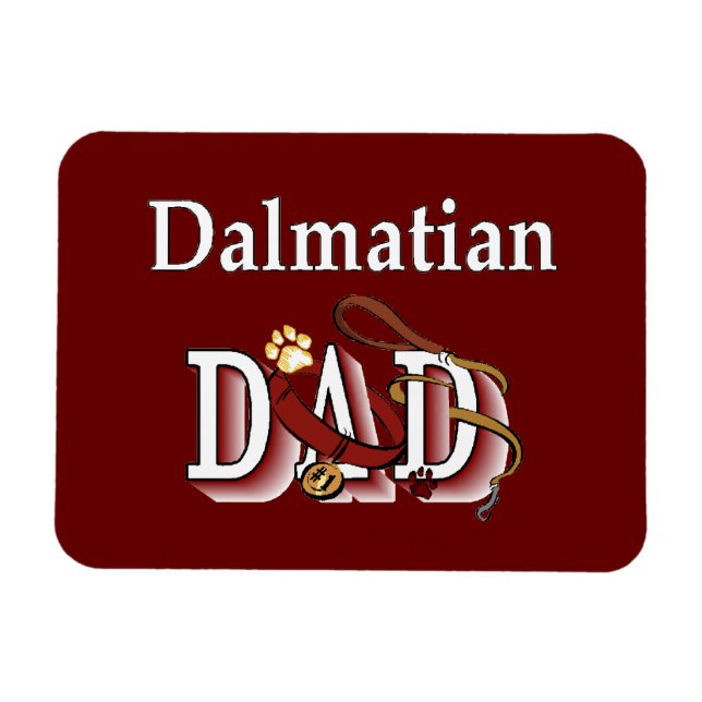 Magnet Flexible Papa dalmate (Horizontal)