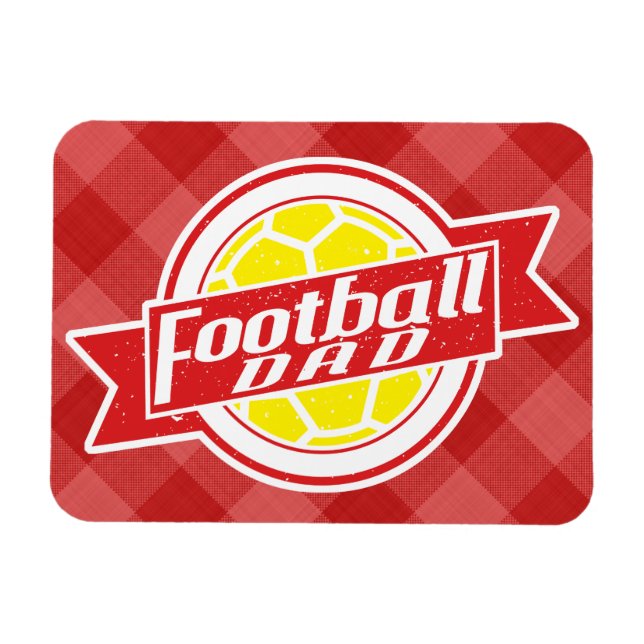 Magnet Flexible Papa de football (Horizontal)