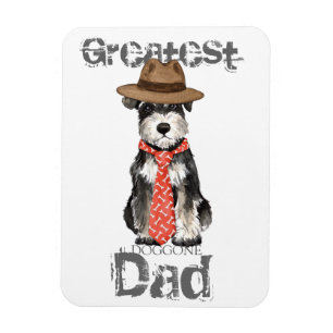 Magnet Flexible Papa de Schnauzer miniature