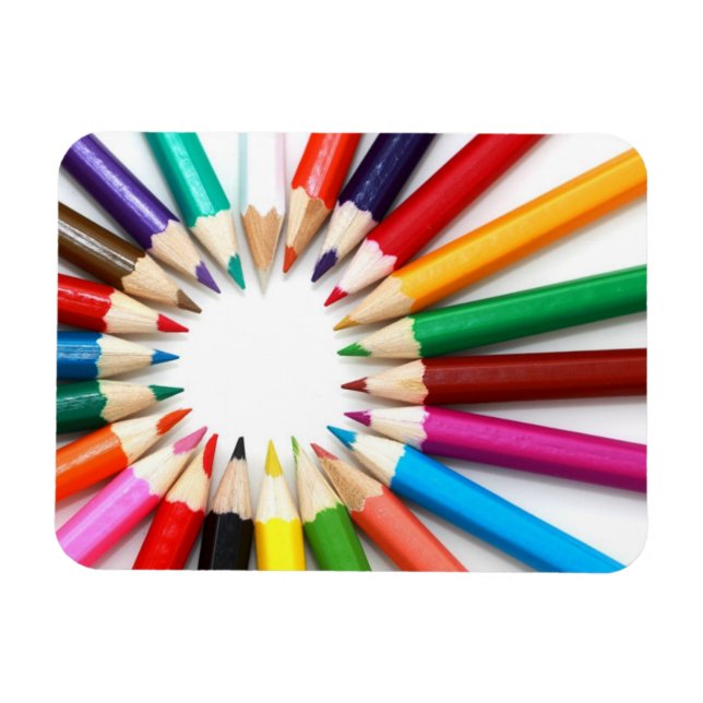 Magnet Flexible Papier magnétique de couleur Cercle (Horizontal)