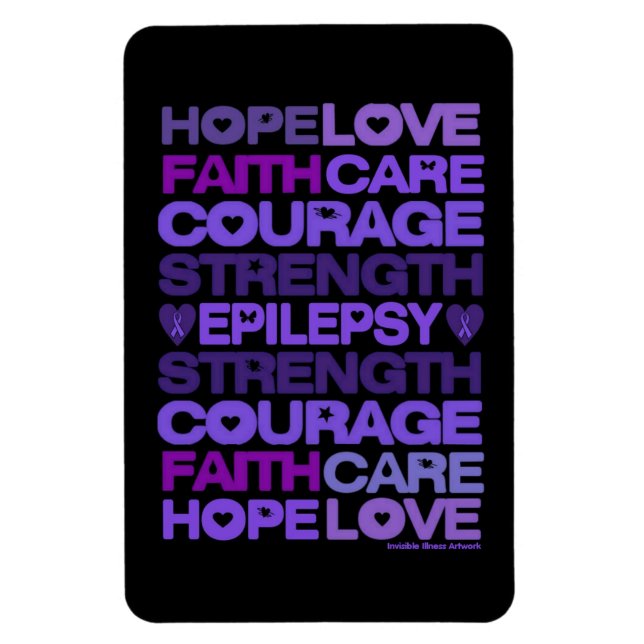 Magnet Flexible Papier peint...Epilepsie (Vertical)