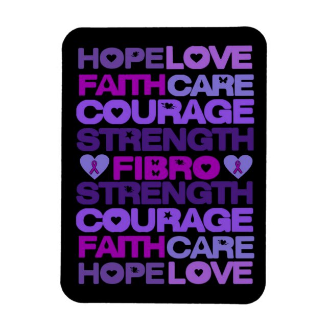 Magnet Flexible Papier peint...Fibro (Vertical)