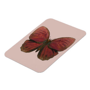 Magnet Flexible Papillon Coq Rouge