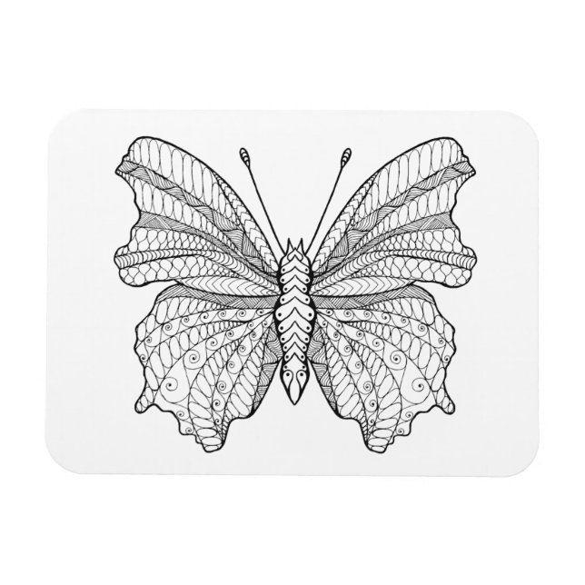 Magnet Flexible Papillon de style 3 (Horizontal)