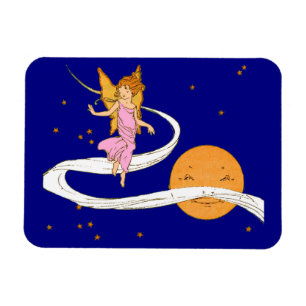 Magnet Flexible papillon fille dans l'espace