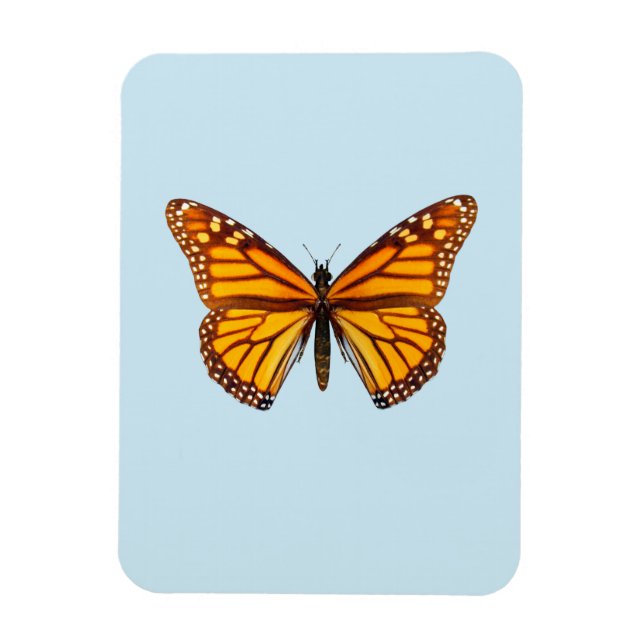Magnet Flexible Papillon Monarque (Vertical)