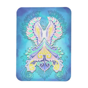 Magnet Flexible Papillon pastel mystique   Imaginaire Ethereal Boh