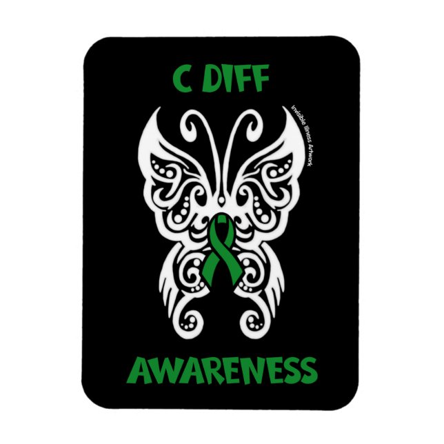 Magnet Flexible Papillon/Tribal...C Diff (Vertical)