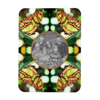 Magnet Flexible Papillon vert Poser Cadre Créer Votre Propre Photo