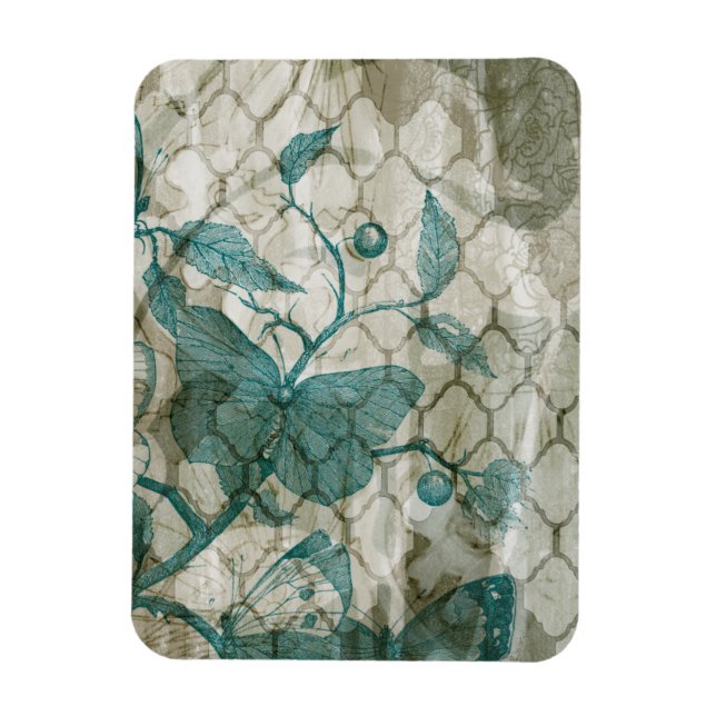 Magnet Flexible Papillons arabes V (Vertical)